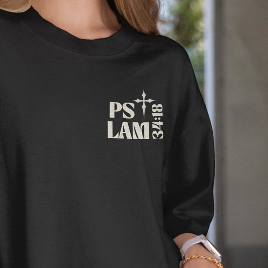 Beautifully Broken - Comfort Colors Black Heavyweight T-Shirt