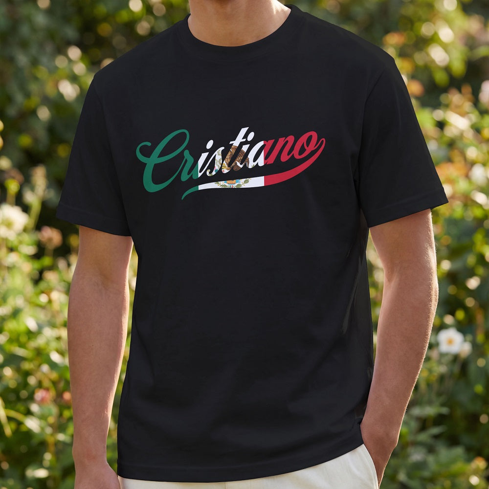 Cristiano Mexico - Premium Soft T-Shirt White/Black