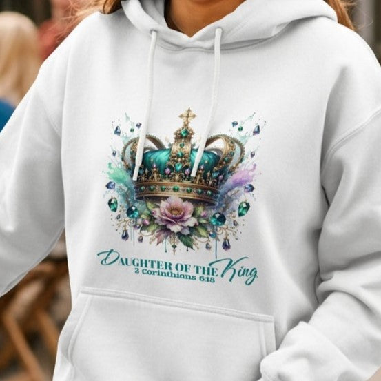 Daughter Of The King - Hoodie White