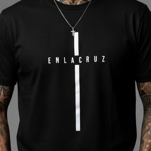 ENLACRUZ Cross - Premium Soft T-Shirt Black