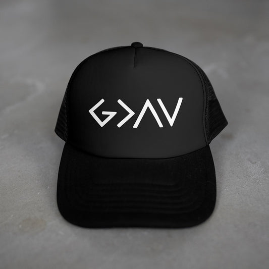God Is Greater Than The Highs And Lows - Foam Trucker Hat