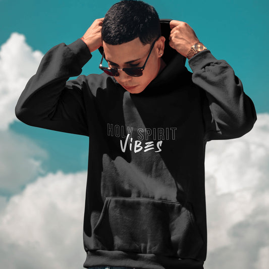 Holy Spirit Vibes - Hoodie Black