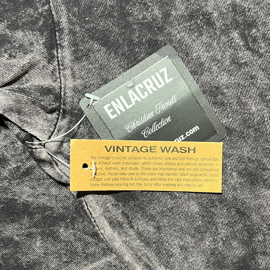 Risen - Premium Mineral Washed Vintage T-Shirt Large (SALE)