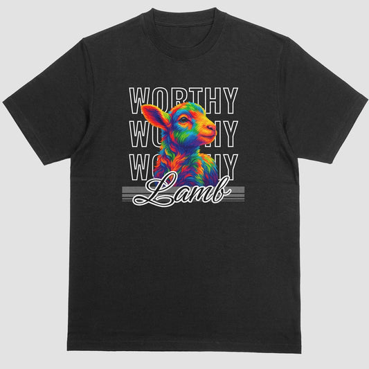Worthy is the Lamb - Premium Soft T-Shirt Black
