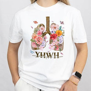 YHWH Breath - Premium Soft T-Shirt Wht/Blk/Beige