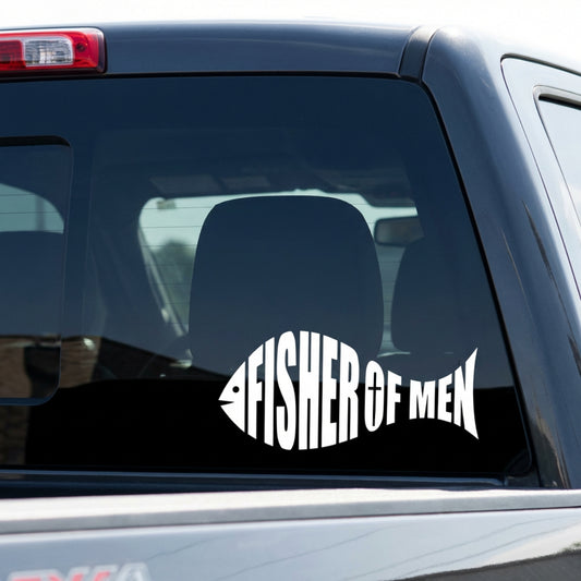 Fisher Of Men - Car Decal