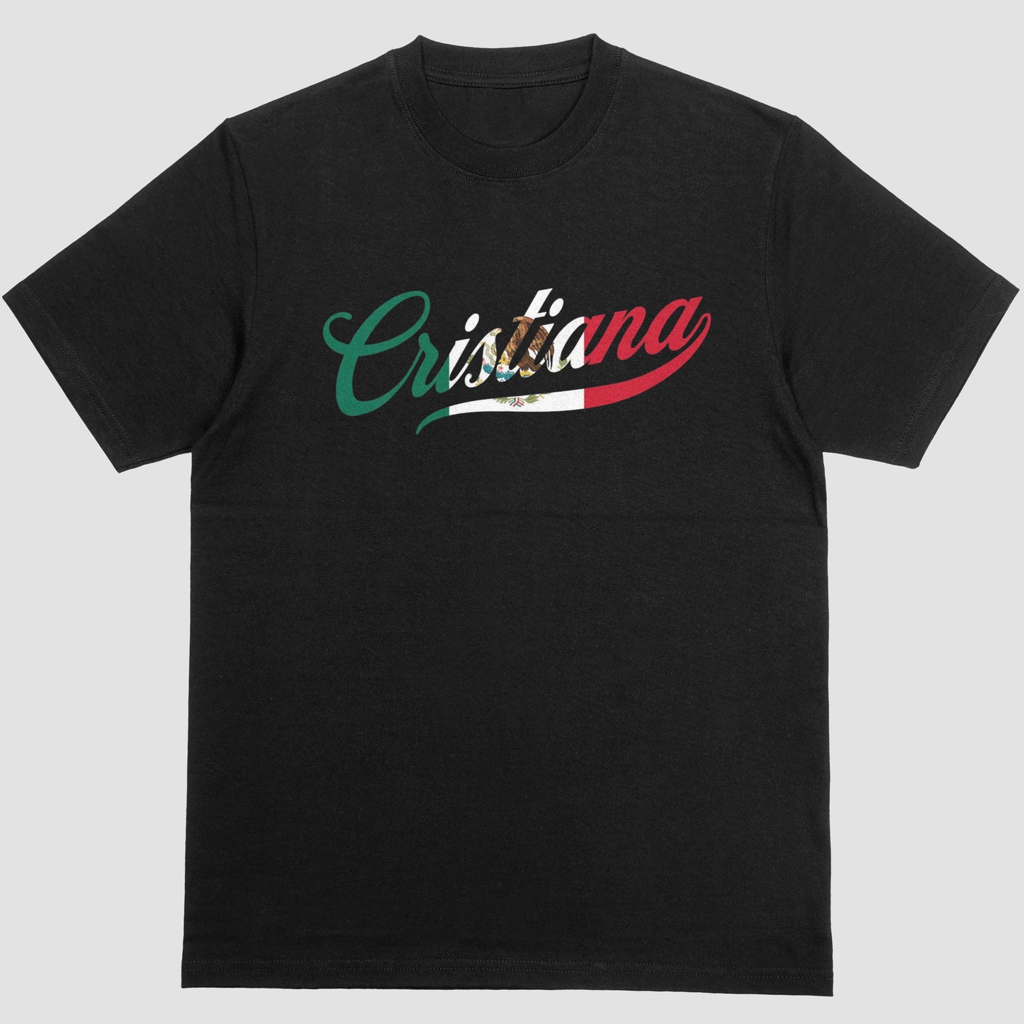 Cristiano/Cristiana - Premium Soft T-Shirt Black