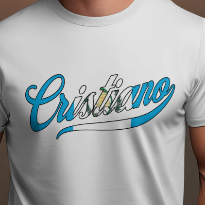 Cristiano Guatemala - Premium Soft T-Shirt White/Black