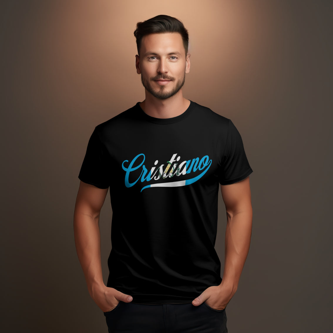 Cristiano Guatemala - Premium Soft T-Shirt White/Black