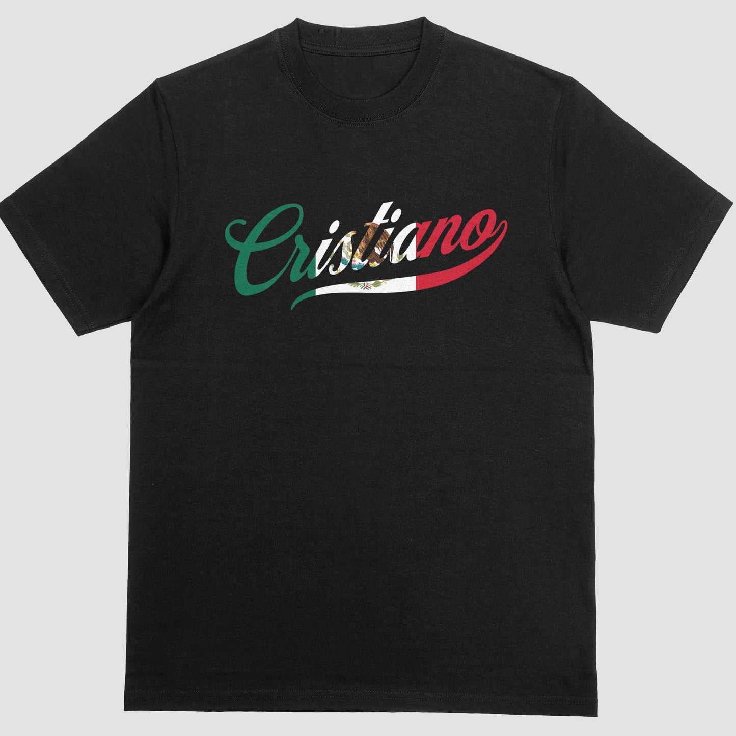 Cristiano/Cristiana - Premium Soft T-Shirt Black