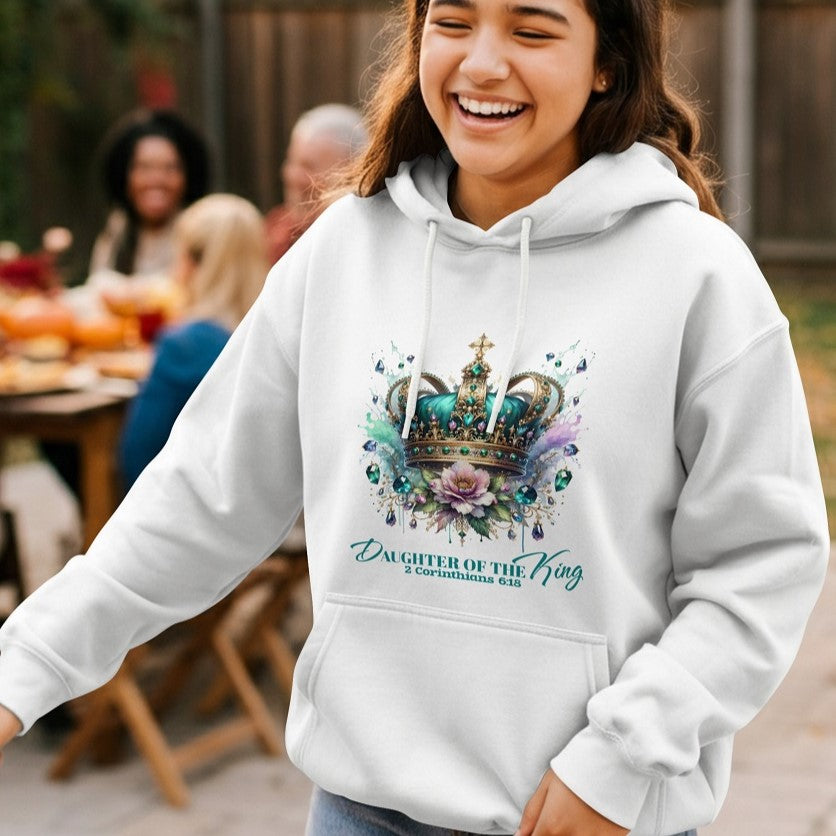 Daughter Of The King - Hoodie White
