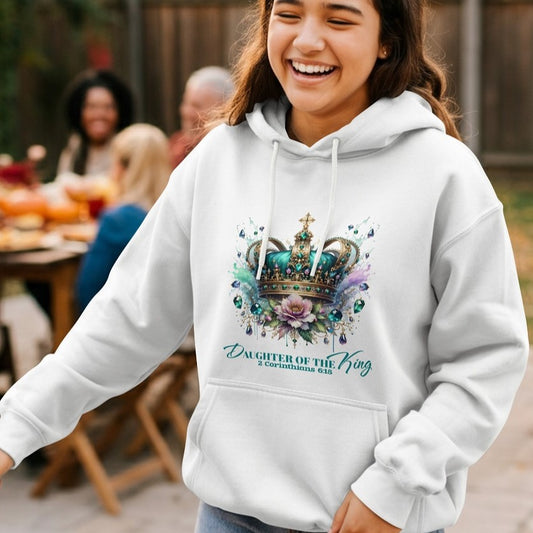 Daughter Of The King - Hoodie White