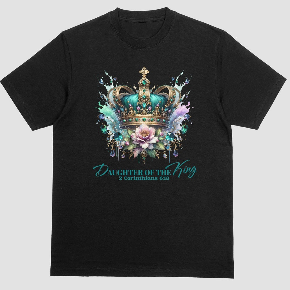 Daughter Of The King -  Premium Soft T-Shirt Wht/Blk/Beige
