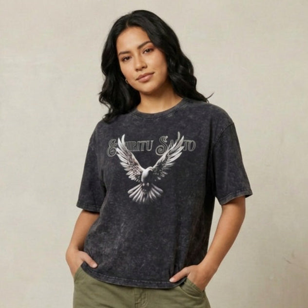 Espiritu Santo - Mineral-Dye T-Shirt (Crop optional)