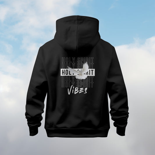 Holy Spirit Vibes - Hoodie Black
