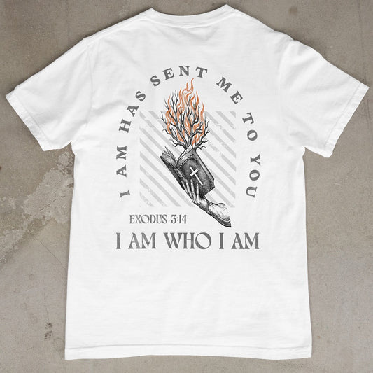 I AM Who I Am - Heavyweight Comfort Colors T-Shirt - White