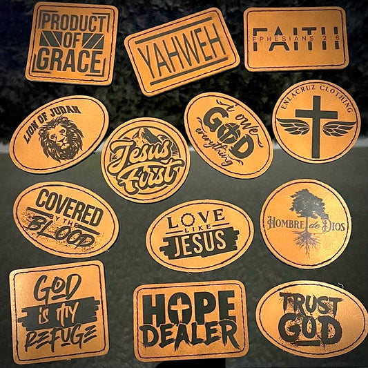 Leatherette Patches - Iron or Sew On