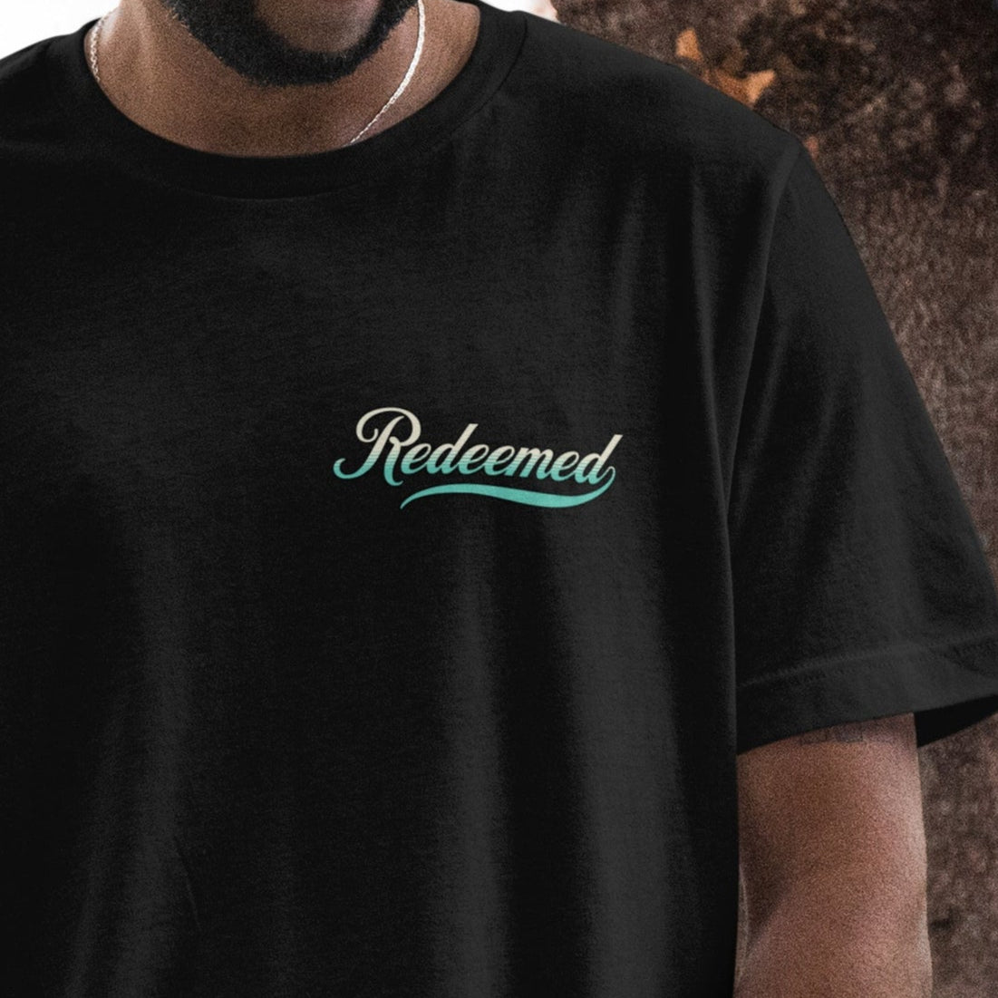 Redeemed By The Blood Of The Lamb  - Comfort Colors Black Unisex Heavyweight T-Shirt