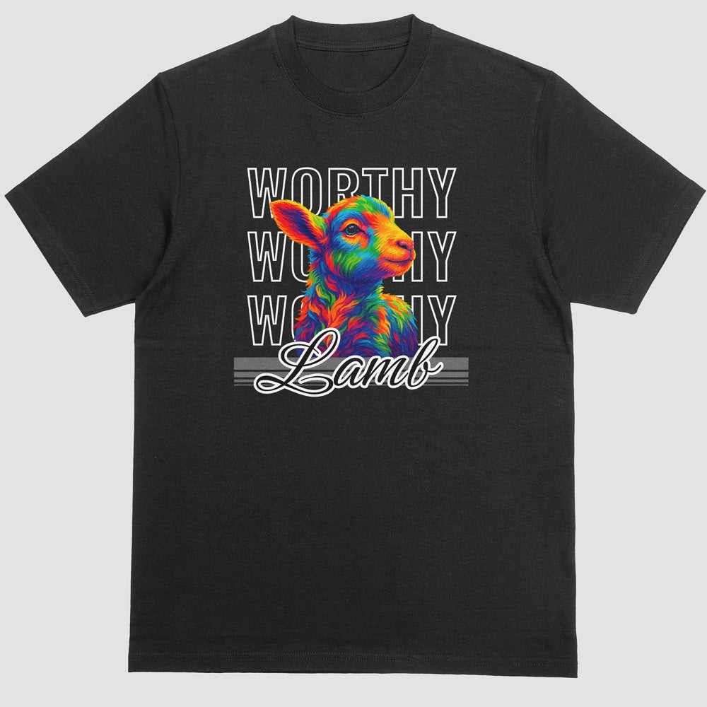 Worthy is the Lamb - Premium Soft T-Shirt Black