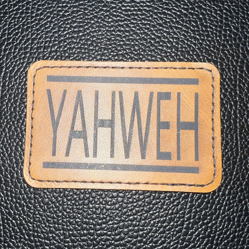 YAHWEH - Leatherette Patch - Iron or Sew On