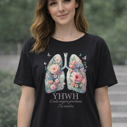 YHWH Respiro - Premium Soft T-Shirt Blk/Grey/Wht