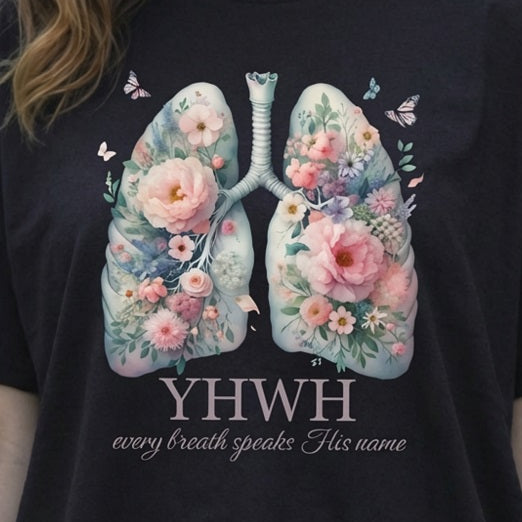 YHWH Breath - Premium Soft T-Shirt Blk/Grey/Wht
