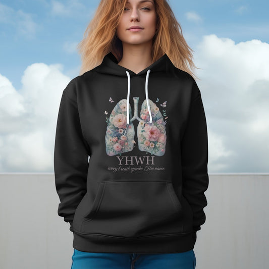 YHWH Breath - Hoodie Black