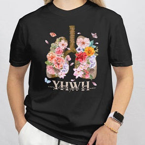 YHWH Breath - Premium Soft T-Shirt Wht/Blk/Beige