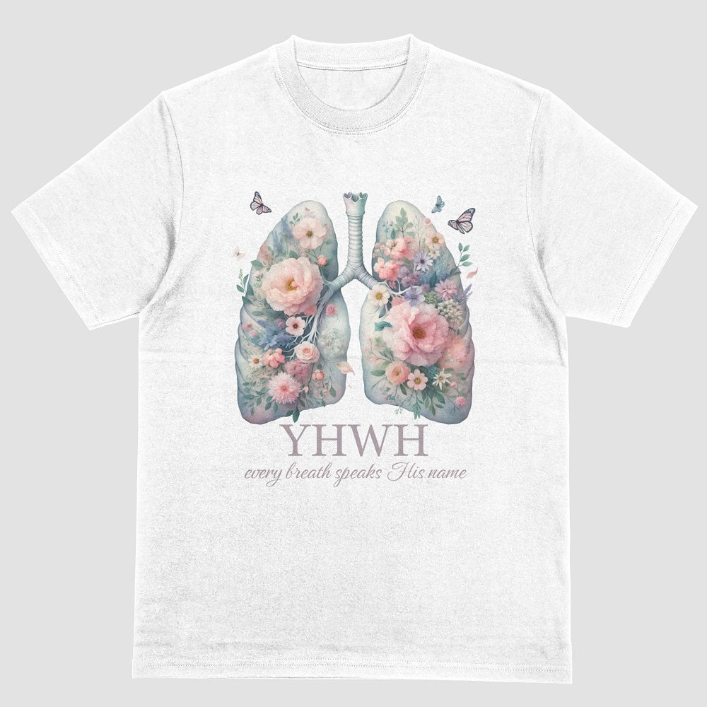 YHWH Breath - Premium Soft T-Shirt Blk/Grey/Wht